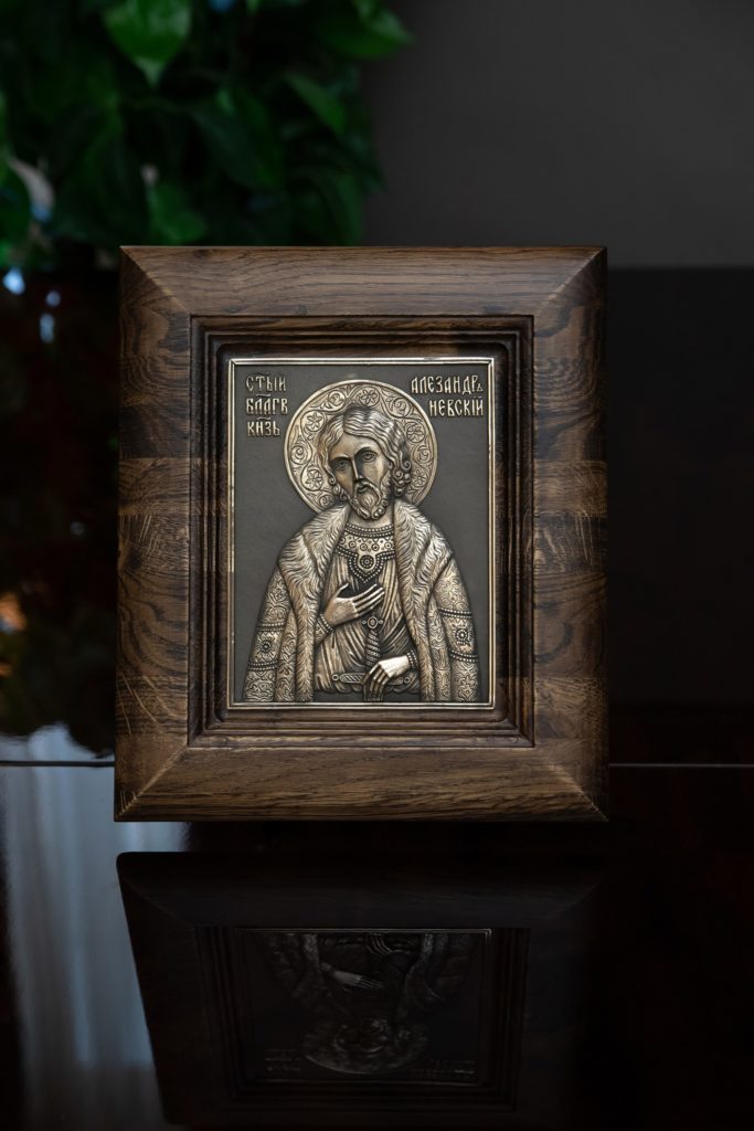 Бронзовая икона