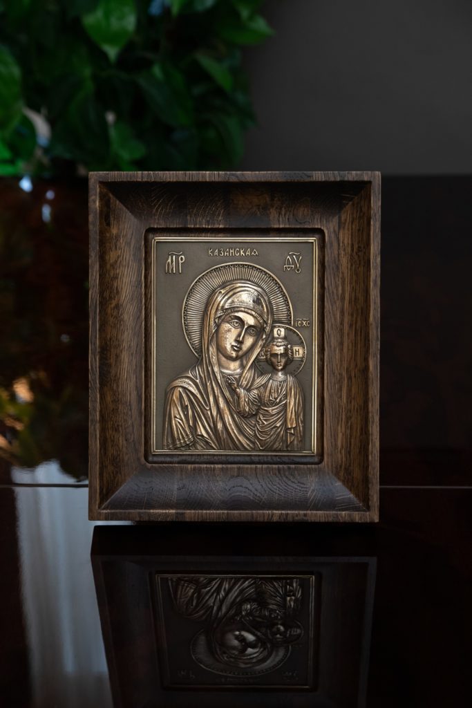 Бронзовая икона